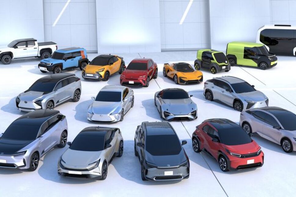 Toyota Electric Vehicles.
