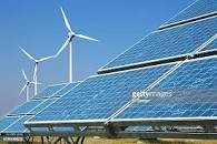 Electrical vehicles Energy sources, Solar & Wind power renewable energy.